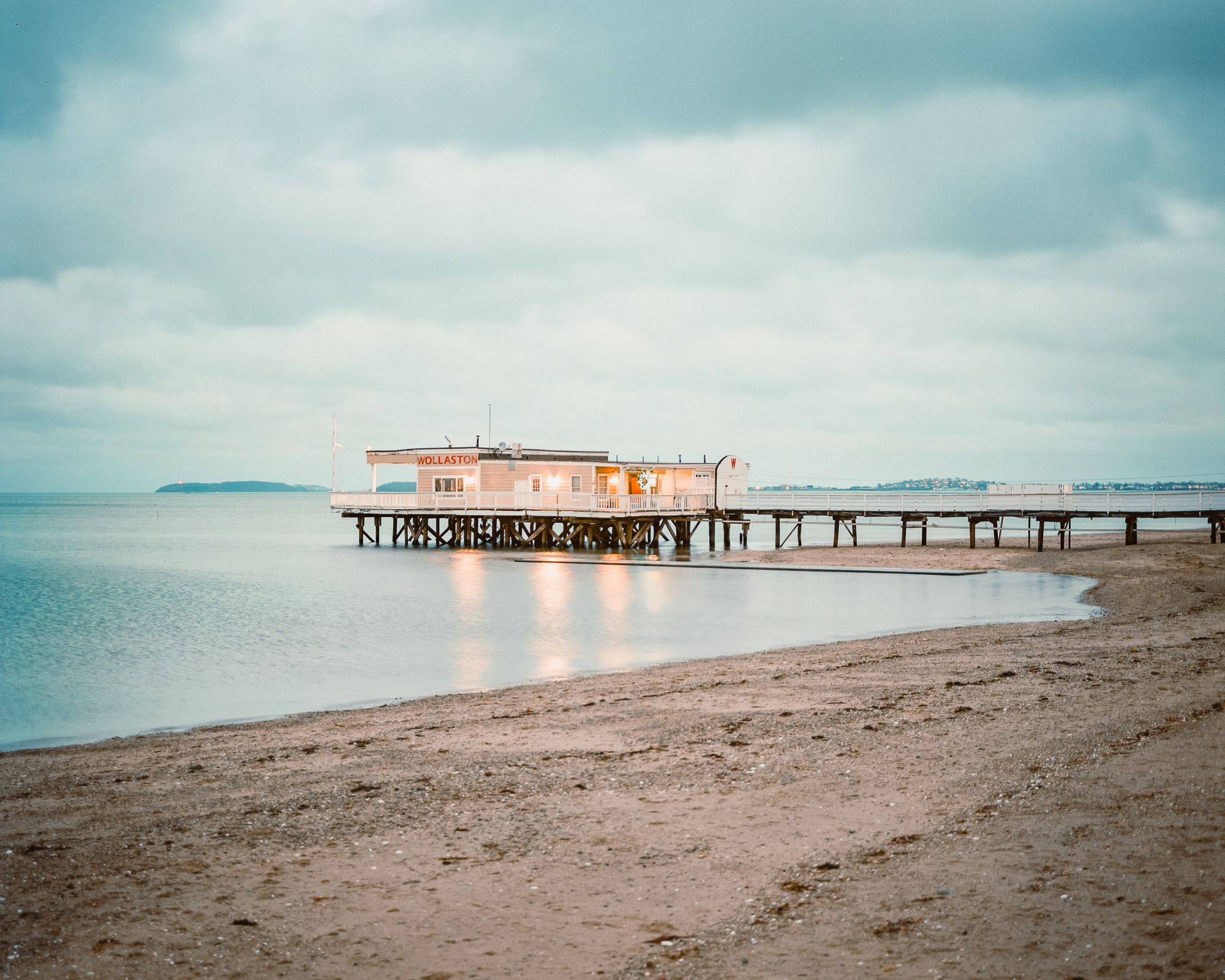 Beachfront view of Wollaston, Quincy, MA